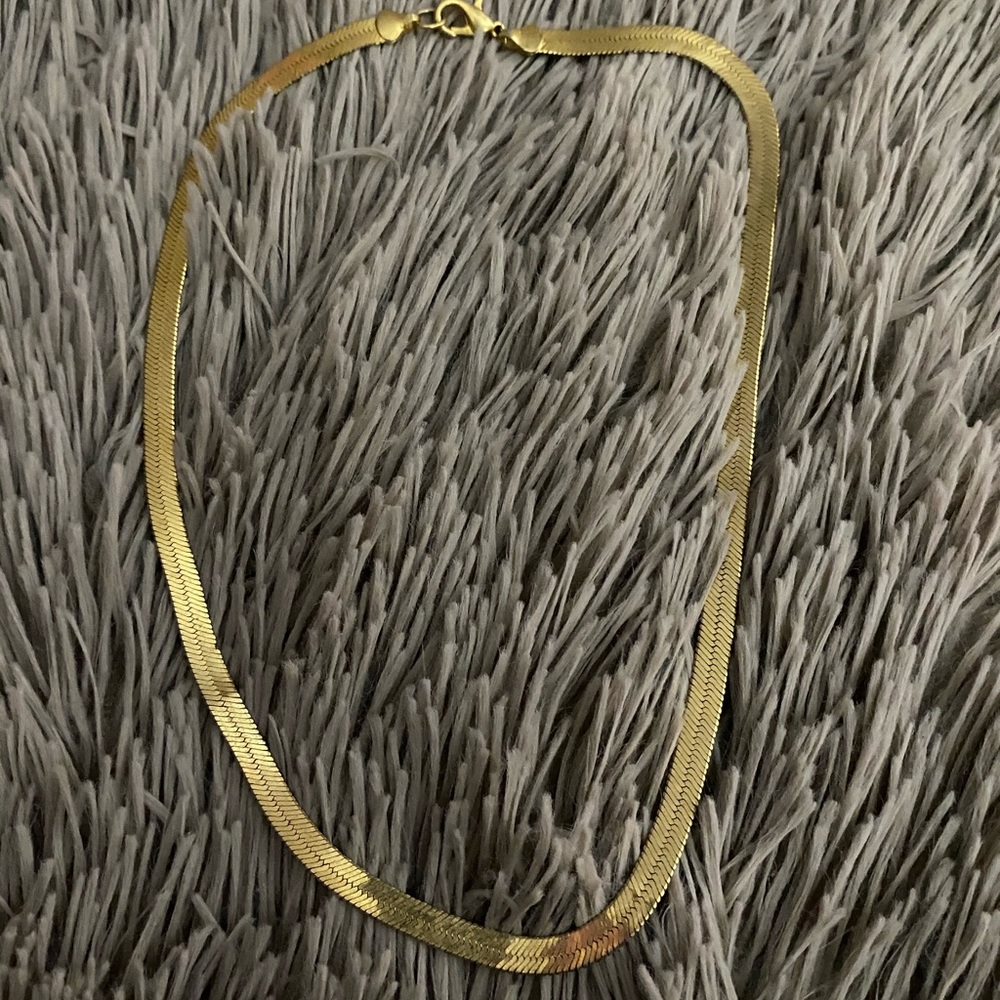 Gold necklace